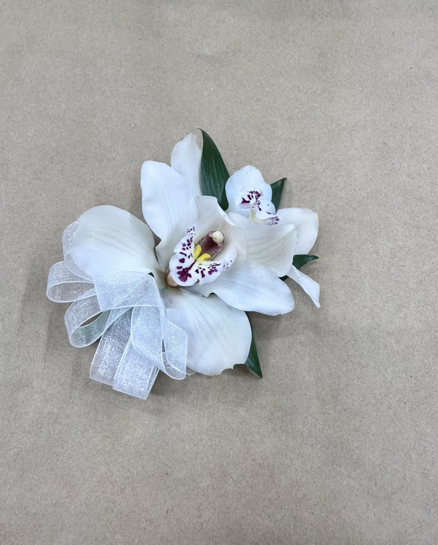 Orchid Corsage | Handmade Bouquet